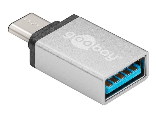 Goobay 56620 - USB C - USB A - Argento