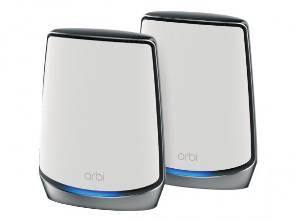 Netgear Orbi RBK852 AX6000 WiFi 6 Mesh System - Grigio - Bianco - Interno - Attività - LAN - Collega
