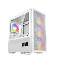 Deepcool CH560 DIGITAL WH - Midi Tower - PC - Bianco - ATX - EATX - micro ATX - Mini-ITX - ABS - Acc