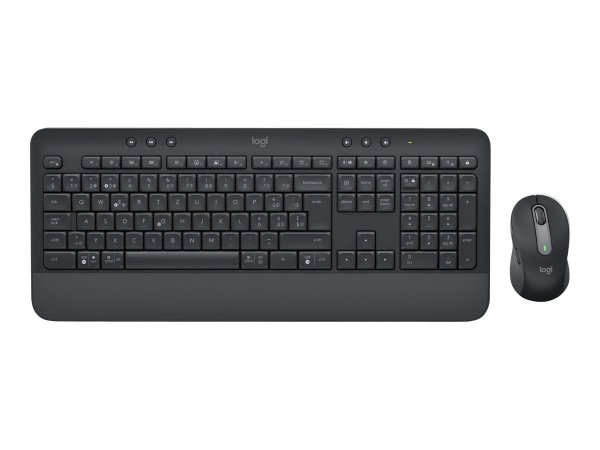 Logitech 920-010993 - Wireless - Bluetooth - Interruttore a chiave a membrana - QWERTZ - Grafite - M