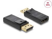 Delock Aktiver DisplayPort 1.2 zu HDMI Adapter 4K mit HDR Funktion - Adattatore - Digitale/display/v