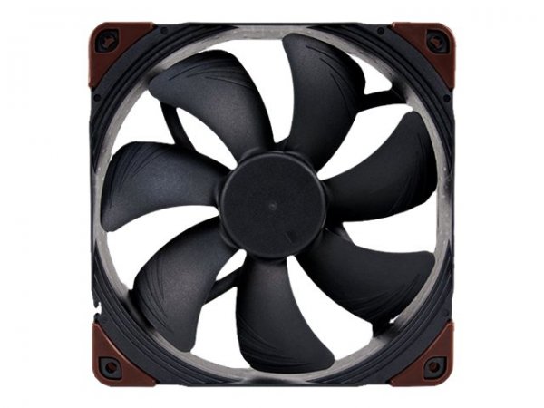 Noctua NF-F12 IndustrialIPPC-2000 - Ventilatore - 12 cm - 2000 Giri/min - 121,8 m³/h - Nero - Marron