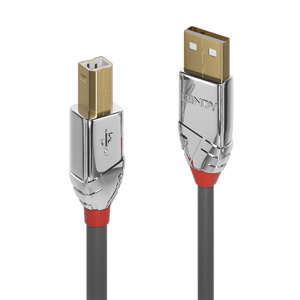 Lindy Usb 2.0 Typ A an B Kabel Cromo Line - Cavo - Digitale/dati