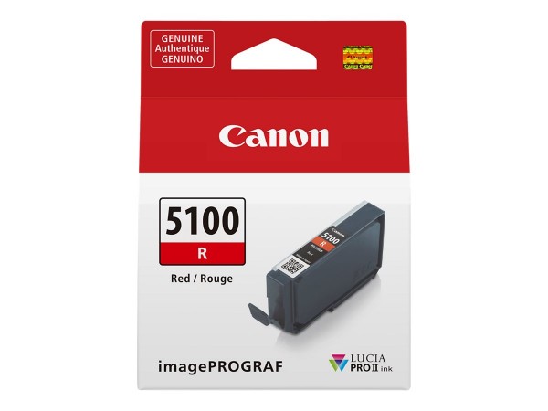 Canon Pfi-5100 r Rot - Originale - Cartuccia di inchiostro