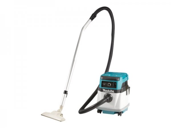 Makita DVC150LZ - 15 L - Blu - Bianco - 3,5 m - 5 m - 3,8 cm - Secco e bagnato