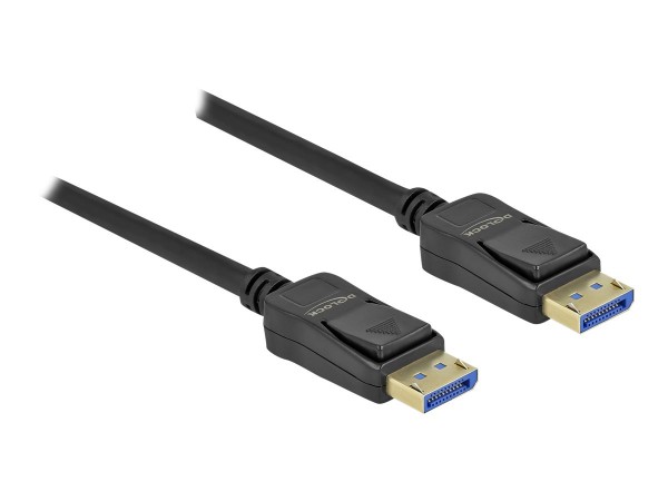 Delock Cavo DisplayPort 8K 60 Hz 40 Gbps 5 m - 5 m - DisplayPort - DisplayPort - Maschio - Maschio -