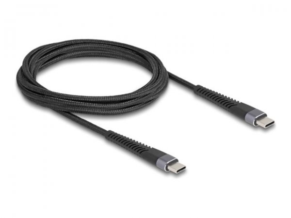 Delock USB 2.0 Kabel Typ-C St> 60W - Cavo - Digitale/dati