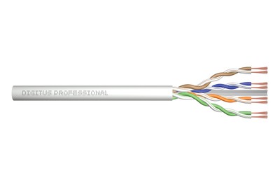 DIGITUS Cavo di installazione con doppino intrecciato CAT 6A U-UTP - 305 m - Cat6a - U/UTP (UTP) - G