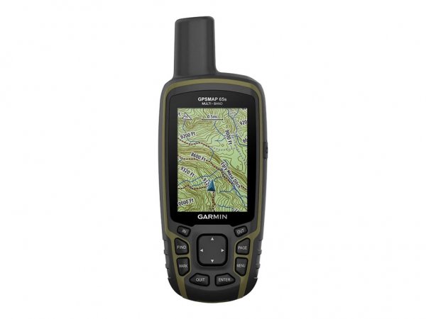 Garmin GPSMAP 65s - Personale - Nero - Impermeabile - TopoActive Europe; routable - IPX7 - TFT