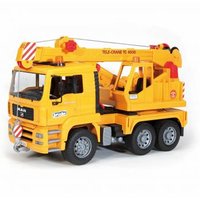 Bruder MAN Crane truck (without Light and Sound Module) - 4 anno/i - ABS sintetico - Giallo