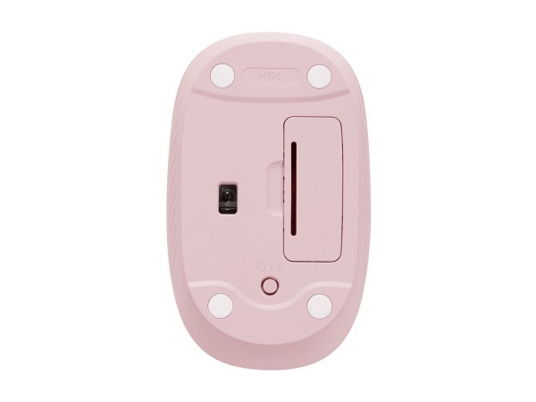 Logitech M196 Bluetooth Mouse - Rose - Mouse - 1000 dpi