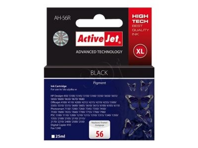 Activejet AH-656 Premium version - 25 ml - mit hoher Kapazität - Schwarz - kompatibel - Tintenpatron