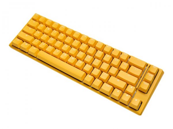 Ducky One 3 SF Yellow - 65% - Cablato - USB - Interruttore a chiave meccanica - LED RGB - Giallo