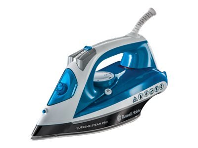 Russell Hobbs Supreme Steam Pro - 2600 W - 145 g/min - Ceramica - 0,31 L - 40 g/min - Blu - Bianco