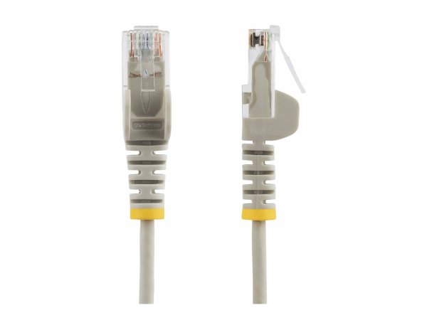 StarTech.com 25cm Gray Slim CAT6 Cable 10 Pack - Rete - CAT 6