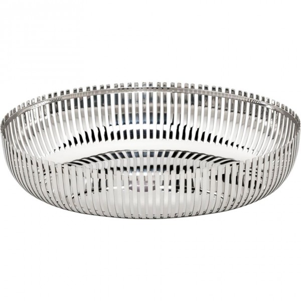 Alessi PCH06/26 Korbschale oval aus Edelstahl glänzend poliert