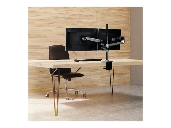 Ergotron LX Dual Stacking Arm Tall Pole Aluminium