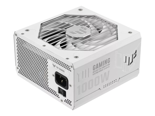 ASUS TUF Gaming 1000W Gold White Edition - 1000 W - 100 - 240 V - Attivo - 130 W - 1000 W - 130 W