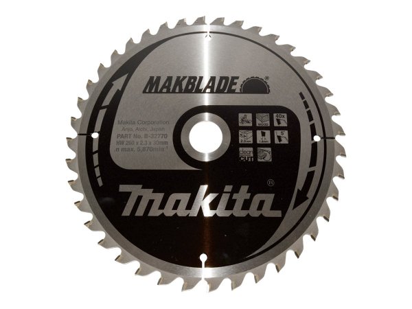 Makita MakBlade - 26 cm - 3 cm - 1,8 mm - 2,3 mm - Makita - 1 pz