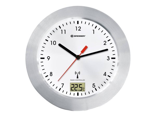 Bresser MyTime Bath weiß Funk-Baduhr