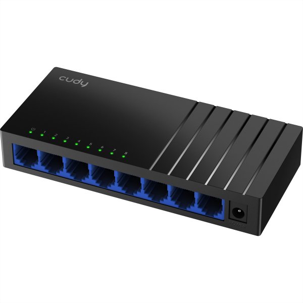 CUDY GS108D - Gigabit Ethernet (10/100/1000) - Full duplex