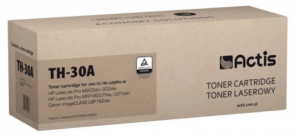 Actis TH-30A toner replacement for HP 30A CF230A Standard - Compatibile - Unità toner