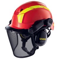 UVEX Arbeitsschutz 9774238 - Polietilene ad alta intensità - Rosso - Giallo - 52-61 cm - -30 °C - EN
