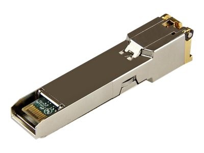 StarTech.com Modulo Ricetrasmettitore in Rame SFP+ RJ45 Gigabit Conforme MSA - 1000BASE-TX - Rame -