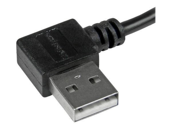 StarTech.com Cavo da Usb a micro USB con connettori ad angolo destro - M/M da 2 m Nero - 2 m - USB A