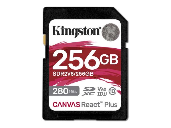 Kingston Canvas React Plus Sdxc Uhs-Ii - Extended Capacity SD (SDXC)