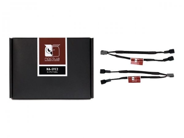 Noctua NA-SYC2 - Nero - 3-pin - 111 mm - 29 mm - 150 mm - 58 g