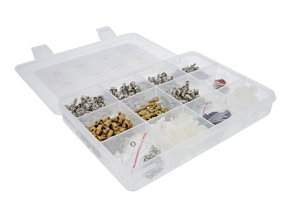 InLine Set di viti per PC - 550 pezzi - per assemblaggio di scheda madre e case