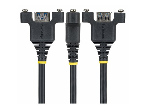 StarTech.com Panel Mount Usb-a Extension Cable - Cavo - Digitale/dati