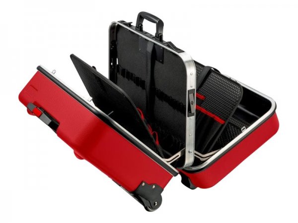 KNIPEX 98 99 15 LE - Valigetta rigida per attrezzi - Alluminio - Plastica - Rosso - 38 L - 30 kg - C