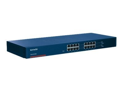 Tenda TEG1016G - Non gestito - Gigabit Ethernet (10/100/1000) - Full duplex - Montaggio rack - 1U