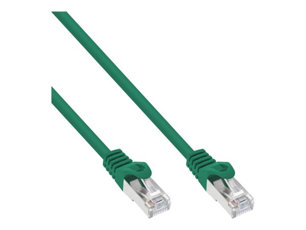 InLine Cavo patch Lan - SF/UTP - Cat.5e - verde - 3m