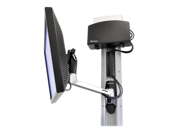 Ergotron LX HD Wall Mount Swing Arm - 106,7 cm (42") - 75 x 75 mm - 200 x 200 mm - -20 - 20° - Allum