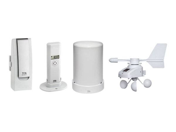 TFA WeatherHub - Umidità - Pioggia - Temperatura - Velocità del vento - Wireless - Wi-Fi - 868 MHz -