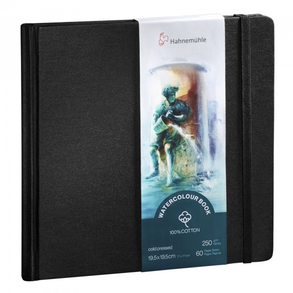Hahnemühle Watercolour Book 19.5 x 19.5 cm 60 Seiten 250 g
