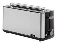 Braun Langschlitz-Toaster PurShine HT 1610 BK edelstahl/schwarz