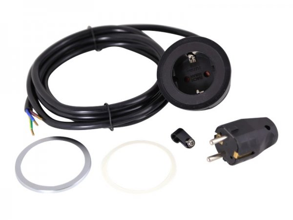 Bachmann 926.001 - Tipo F - Nero - Plastica - 45 mm - 50 mm - 6,8 cm