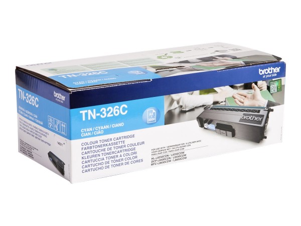 Brother Toner TN-326C Cyan TN326 - Originale - Unità toner