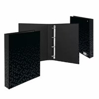 HERMA Fotobook schwarz DIN A4 4-Ring-Mechanik 20152 - Bürokleinmaterial