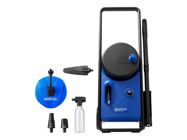 Nilfisk CORE 140 - Verticale - Elettrico - 8 m - Alta pressione - 5 m - Nero - Blu