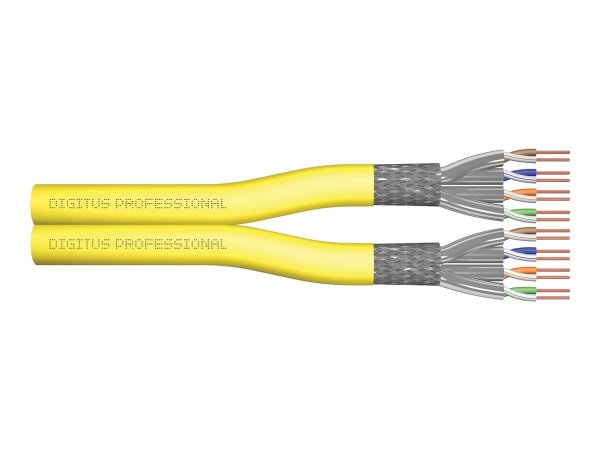 DIGITUS Cat 7a S/FTP Verlegekabel Duplex B2ca - Cavo di installazione - Rete