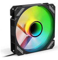 Sharkoon Shark Mirror RGB PWM Reverse schwarz 120 mm - 500 rpm