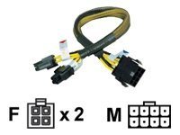 Akasa AK-CB8-8-EXT Netzteilverlängerung - Cavo - Prolunga