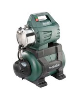 Metabo HWW 4500/25 INOX - 1300 W - AC - 4,8 bar - 4500 l/h - IPX4 - Verde - Acciaio inossidabile - N