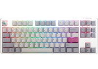Ducky One 3 Mist Grey TKL Gaming Tastatur RGB LED - MX-Ergo-Clear - Tastiera