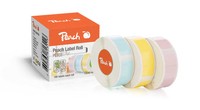 Peach Etiketten-Rollen PE103 3 Rollen